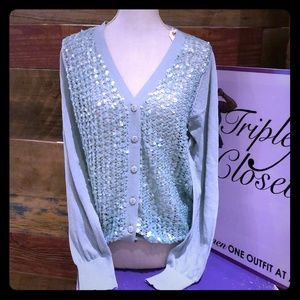 Sequin sweater